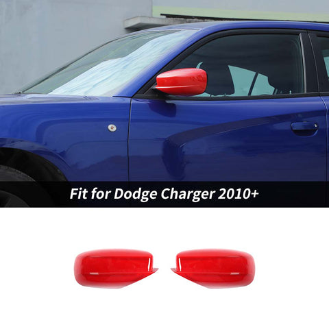 Side Door Mirror Covers Shell Cap Trim Cover for Dodge Charger 2010+｜CheroCar