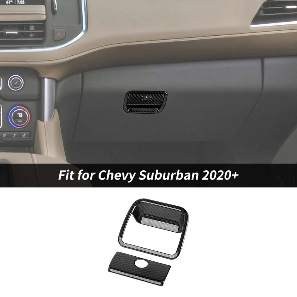 For 2021+ Chevy Suburban/ Tahoe & GMC Yukon Co-pilot Storage Box Handle Cover