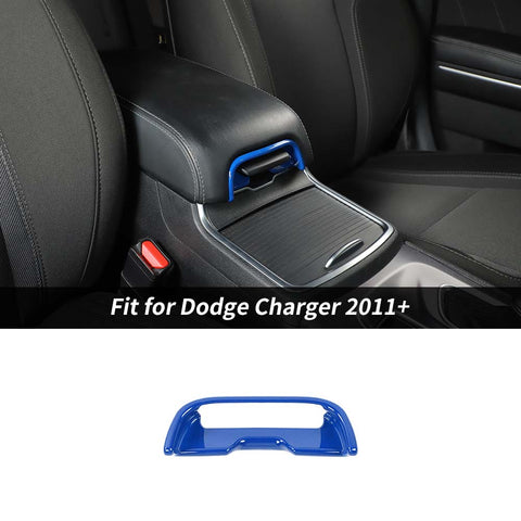 Car Armrest Box Switch Cover Trim Decor Frame For Dodge Charger/Chrysler 300C 2011+ Accessories | CheroCar