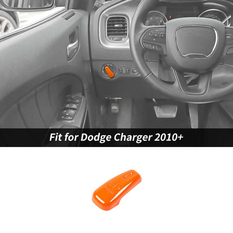 Headlight Switch Knob Trim Cover for Dodge Challenger 2015+ & Charger 2010+ & Durango 2011+ & 300CC 2011+｜CheroCar