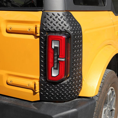 Rear Lamp Tail Light Corner Armor Cover Protector Trim For Ford Bronco 2021+ Accessories | CheroCar