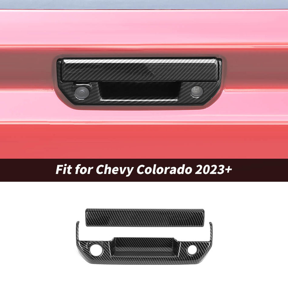 For 2023+ Chevy Colorado Tailgate Trunk Door Handle Decor Cover Trim