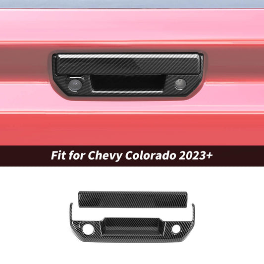 For 2023+ Chevy Colorado Tailgate Trunk Door Handle Decor Cover Trim
