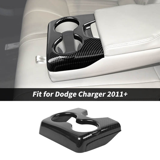 For 2011+ Dodge Charger/Chrysler 300/300C Center Rear Armrest Cup Holder Trim