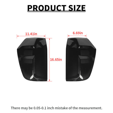 For 2021-2024 Chevy Suburban//Tahoe Exterior Rear Tail Light Lamp Trim Cover