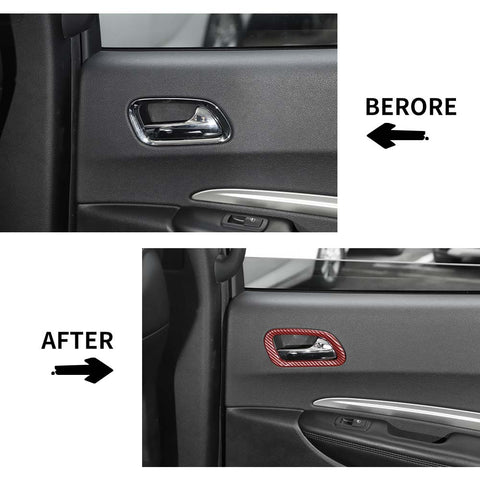 Inner Door Handle Bowl Cover Trim For Dodge Durango 2011+ Accessories | CheroCar