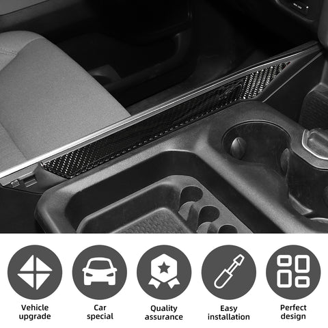 For 2018+ Dodge Ram Armrest Box Inner Side Panel Cover Trim