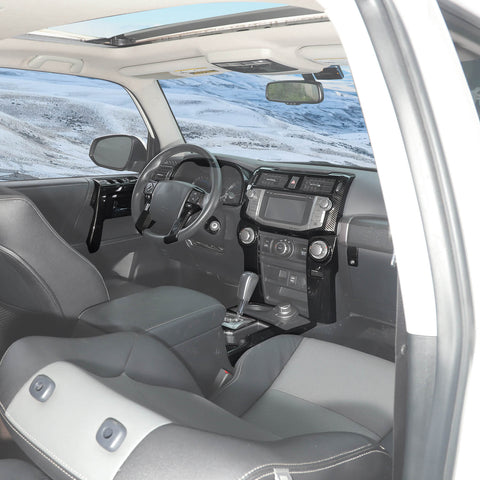 For 2010-2019 4Runner Center Console Steering Wheel Dash Trim Cover Kit