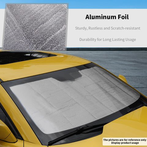 For 2010-2015 Chevy Camaro Windshield Sun Shade Front Window Shade Sun Visor UV Block