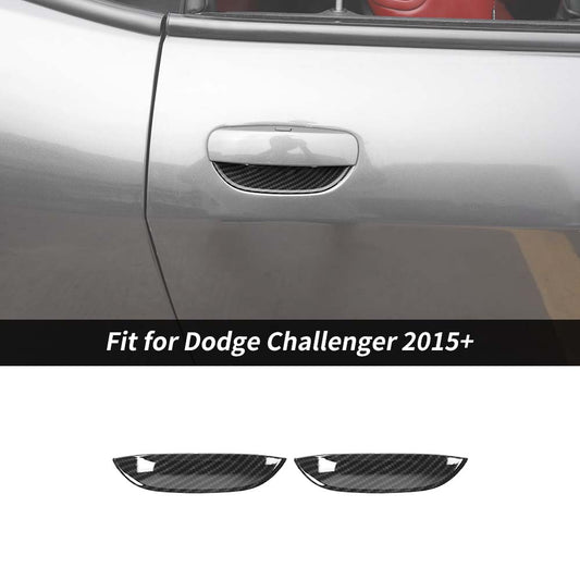 For 2015+ Dodge Challenger Sides Door Bowl Panel Trim Decor Cover