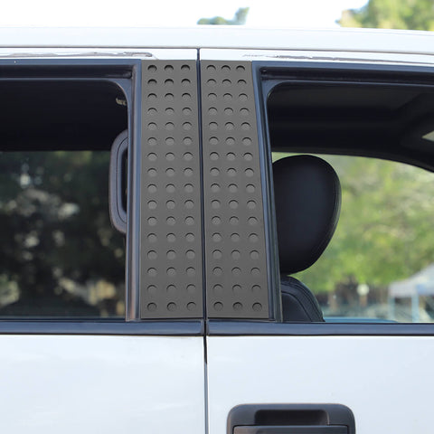 For 2009-2014 Ford F150 Raptor Car Window Center Pillar Post Panel Cover Trim