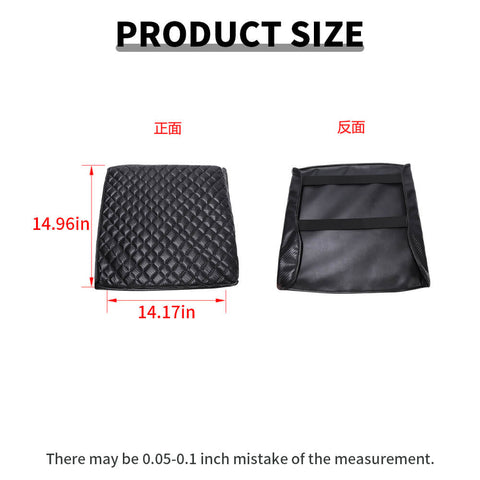 For 2018+ Dodge RAM Leather Central Armrest Box Cushion Cover Pad