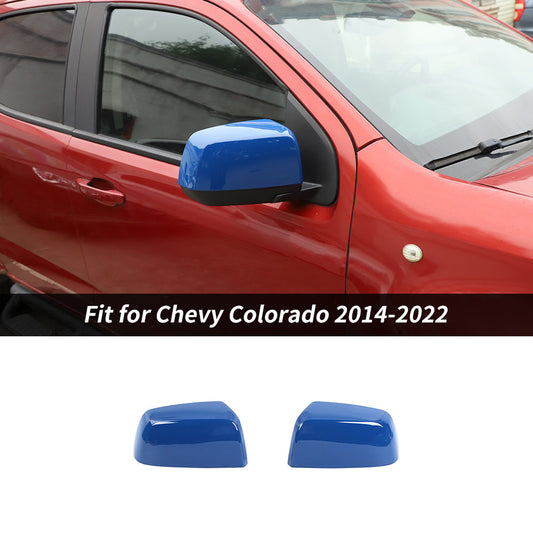 For 2014-2022 Chevy Colorado Side Half Rearview Mirror Cover Trim