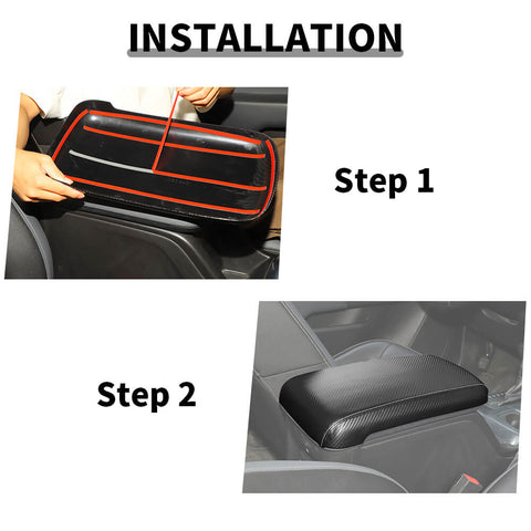 For 2014-2022 Chevy Colorado/GMC-CANY0N Center Console Armrest Box Leather Protector Cover