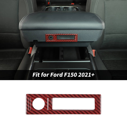 For 2021+ Ford F150 Center Armrest Box Switch Button Cover Trim