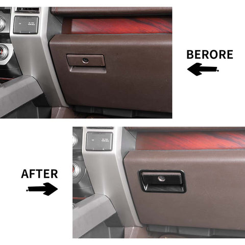 CoPilot Organizer Storage Box Handle Cover Trim For Ford F150 2015-2020 Accessories | CheroCar