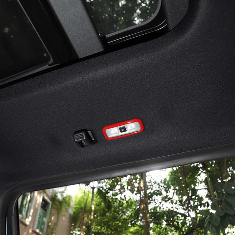 Rear Roof Reading Light Lamp Trim Bezel Decor For Ford F150 2015-2020 Accessories | CheroCar