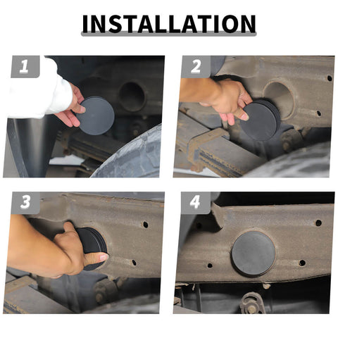 For 2007-2013 Chevy Silverado/GMC-SIERRA Rear Wheel Well Cab Chassis Plug