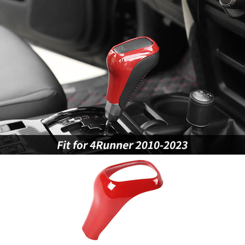 For 2010-2023 Toyota 4runner TRD Gear Shift Shifter Knob Cover Trim