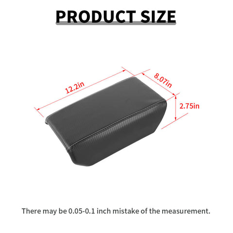 For 2021+ Ford Bronco Center Console Armrest Box Panel Trim Cover Protection Guard