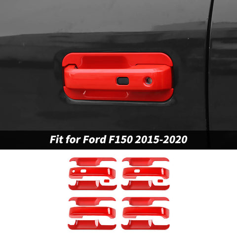 For 2015-2020 Ford F150 14 x Door Handle Shell & Door Handle Bowl Cover Trim Bezels