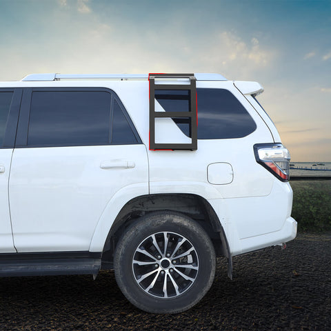 For 2010-2023 4Runner Rear Window Climbing Roof Rack Ladder Accessories