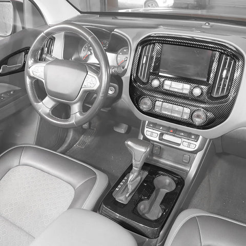 For 2014-2022 Chevy Colorado/GMC-CANYON 8 x Central Control & Inner Door Bowl Cover Trim Kit