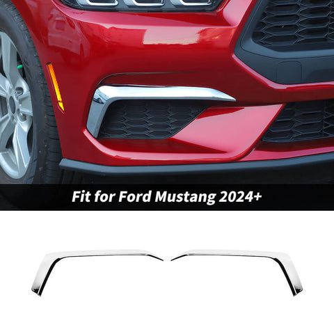 For 2024+ Ford Mustang Front Bumper Grille Cover Both Sides B Style