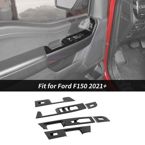 Window Lift Switch Panel Frame Trim Cover For Ford F150 2021+ Accessories | CheroCar