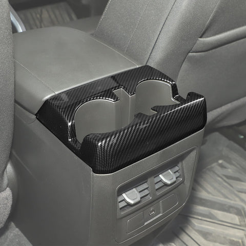 For 2023+ Chevy Colorado/GMC-CANYON Center Rear Water Cup Holder Trim Frame Cover