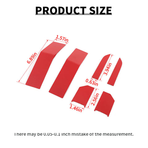 For 2024+ 4Runner Front Grill Mesh Decoration Sticker Cover Trim