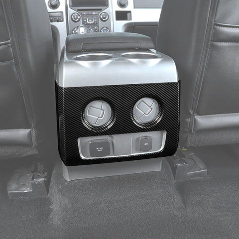 For 2009-2014 Ford F150 Raptor Rear Cup Holder Trim Cover