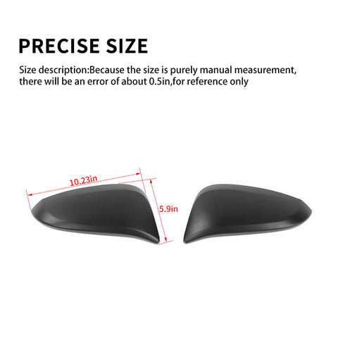 For 2017-2023 Toyota 4Runner/2014-2019 Highlander/RAV4 Side Rear Rearview Mirror Cover
