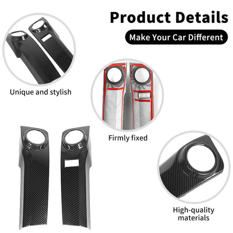 For 2010+ Toyota 4Runner Air Conditioner Center Control Console Cover Trim