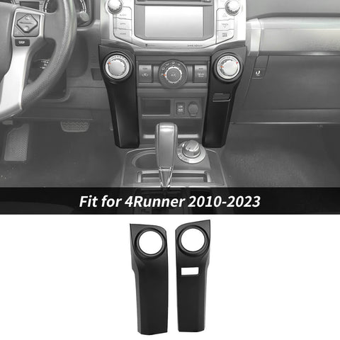 For 2010+ Toyota 4Runner Air Conditioner Center Control Console Cover Trim
