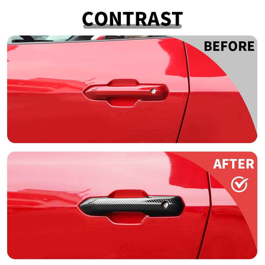 For 2024+ Ford Mustang Door Handle Cover Trim Decor Protector Shell Guard