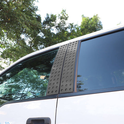 For 2009-2014 Ford F150 Raptor Car Window Center Pillar Post Panel Cover Trim