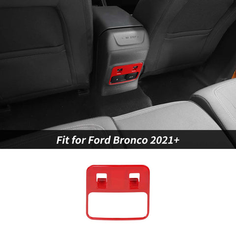 Rear Window Switch Button Panel Frame Decoration For Ford Bronco 2021+ Accessories | CheroCar