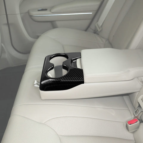 For 2011+ Dodge Charger/Chrysler 300/300C Center Rear Armrest Cup Holder Trim