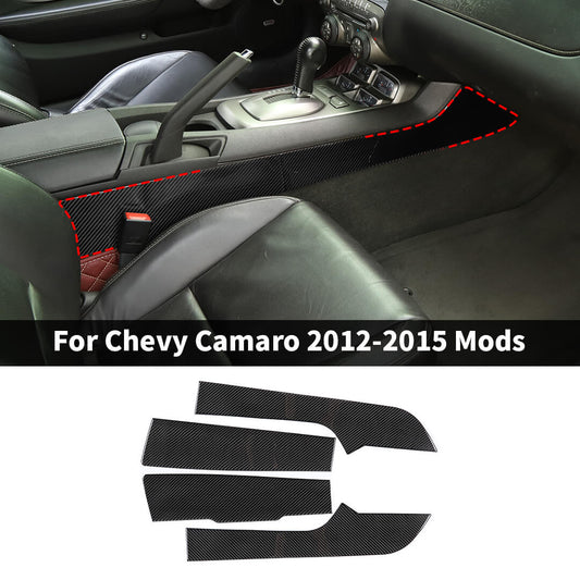 For 2012-2015 Chevy Camaro Gear Shift Side Panel Trim Cover Decal