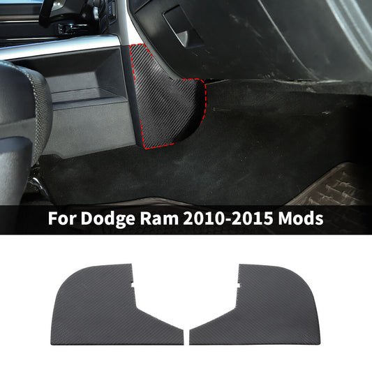 For 2010-2015 Dodge RAM Center Console Lower Side Anti-kick Panel Trim Dash Cover