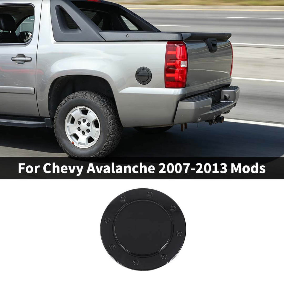 For 2007-2013 Chevy Avalanche/Tahoe/Suburban/GMC-YUKON Side Door Gas Cap Fuel Filler Tank Cover Trim