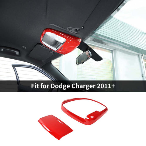 Front Reading Light Cover Lamp Trim Bezel For Dodge Charger/Durango/300C 2011+ Accessories | CheroCar