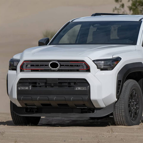 For 2024+ 4Runner Front Middle Grille Inserts Bezel Cover Trim