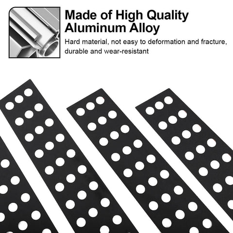 For 2010-2023 Toyota 4Runner Center B Pillar Window Protector Decor Cover Sticker Trim
