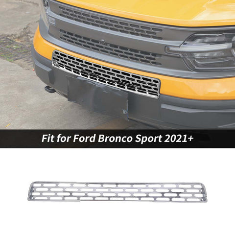 Exterior Front Bumper Lower Grille Trim Cover Decor For Ford Bronco Sport 2021+ Accessories | CheroCar