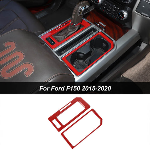 Interior Trim Full Set Available Separately Red For Ford F150 2015-2020 Accessories | CheroCar