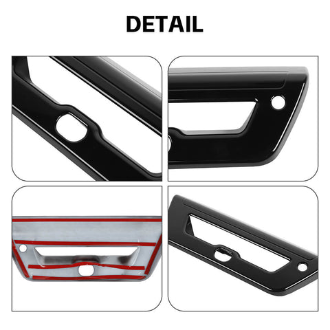 For 2015-2020 FordF150 Rear Tailgate Door Handle Bowl Cover Trim Decor Suitable For Cameras