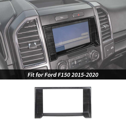 Navigation GPS Radio Frame Trim Decor Cover For Ford F150 2015-2020 Accessories | CheroCar