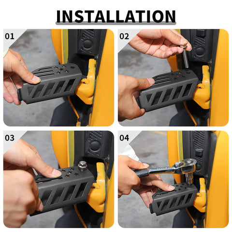 For 2021+ Ford Bronco Car Door Hinge Pedal Foot Pegs Rest Door Step